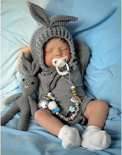 Bambola reborn con accessori - reborn,