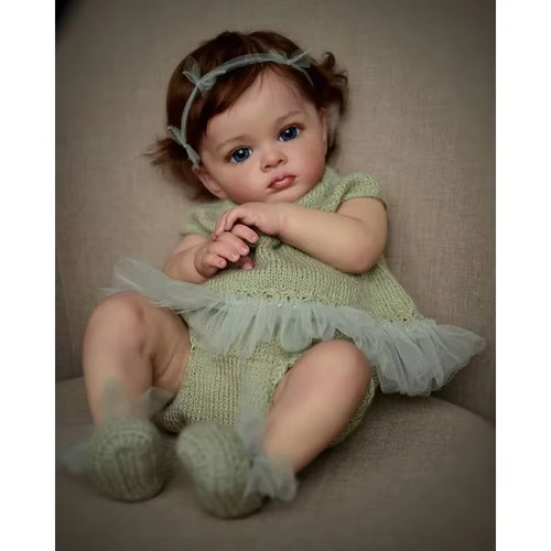 Bambola reborn femmina morbido - bambola,