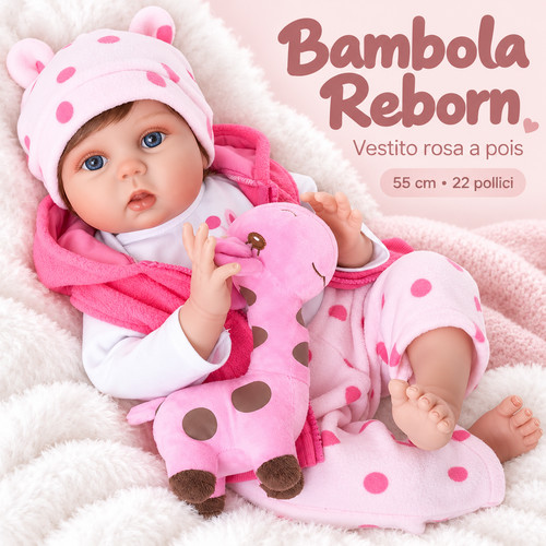 Bambola reborn femmina - bambola,