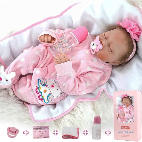 Bambola reborn femmina 55cm - bambola,